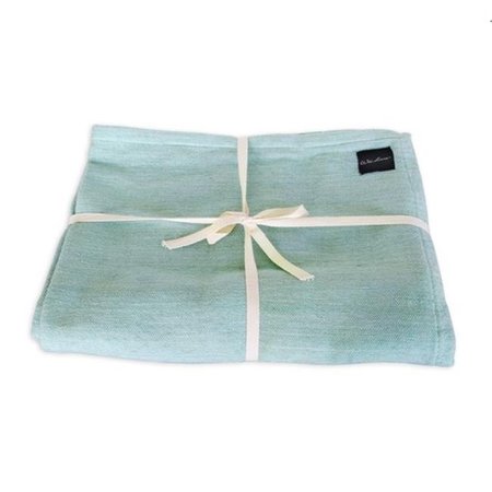 WAI LANA PRODUCTIONS LLC Wai Lana Productions 1003 Cozy Cotton Yoga Blanket - Green 1003